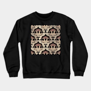 Catrina La Calavera Pattern #2 Crewneck Sweatshirt